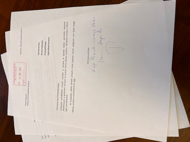 Radni KS wnioskują o zakaz sprzedaży alkoholu